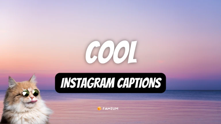 Cool Instagram Captions